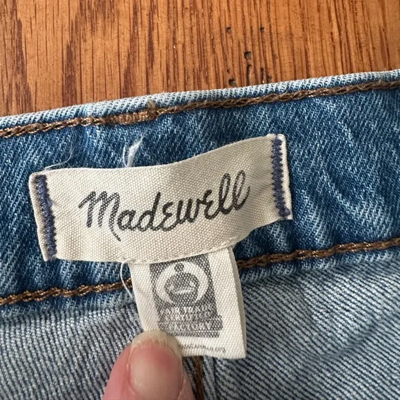 Madewell The Perfect Vintage Wide-Leg Crop Jean Size 29 - Picture 9 of 10
